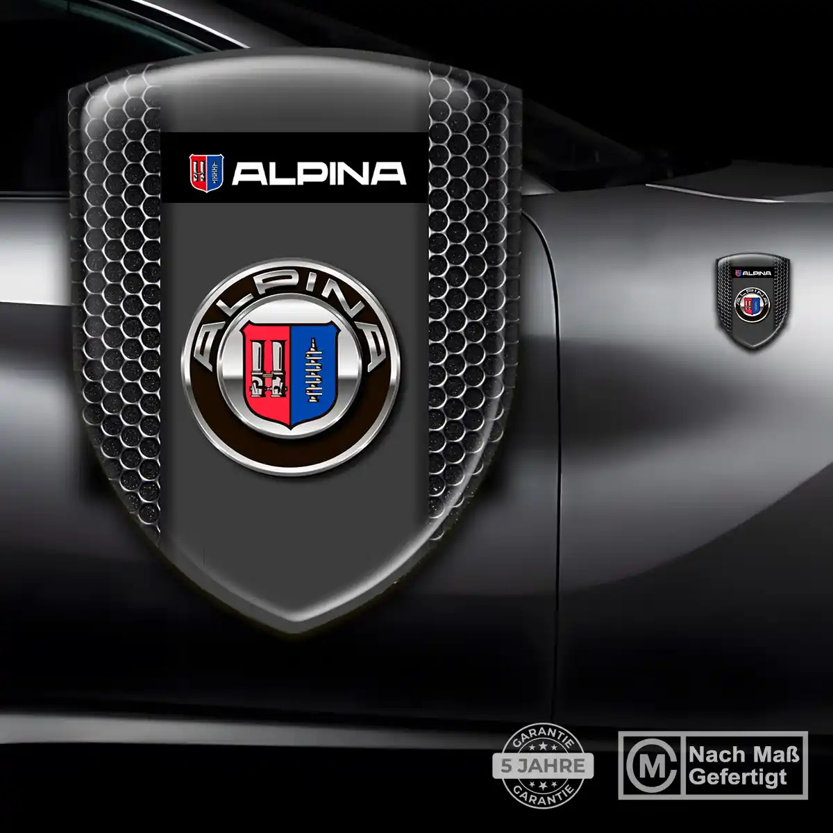 BMW Alpina Aufkleber Wappen Hohe Qualität
