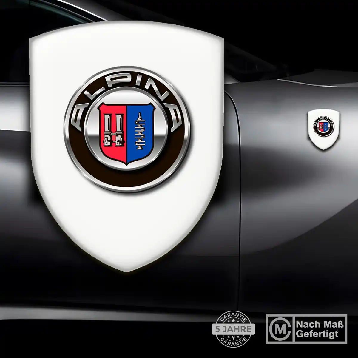 BMW Alpina Emblem Aufkleber Auto Hohe Qualität