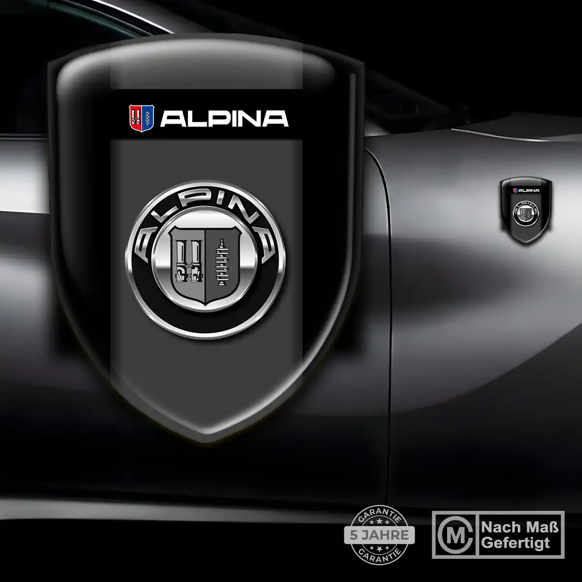 BMW Alpina Emblem Auto Hohe Qualität