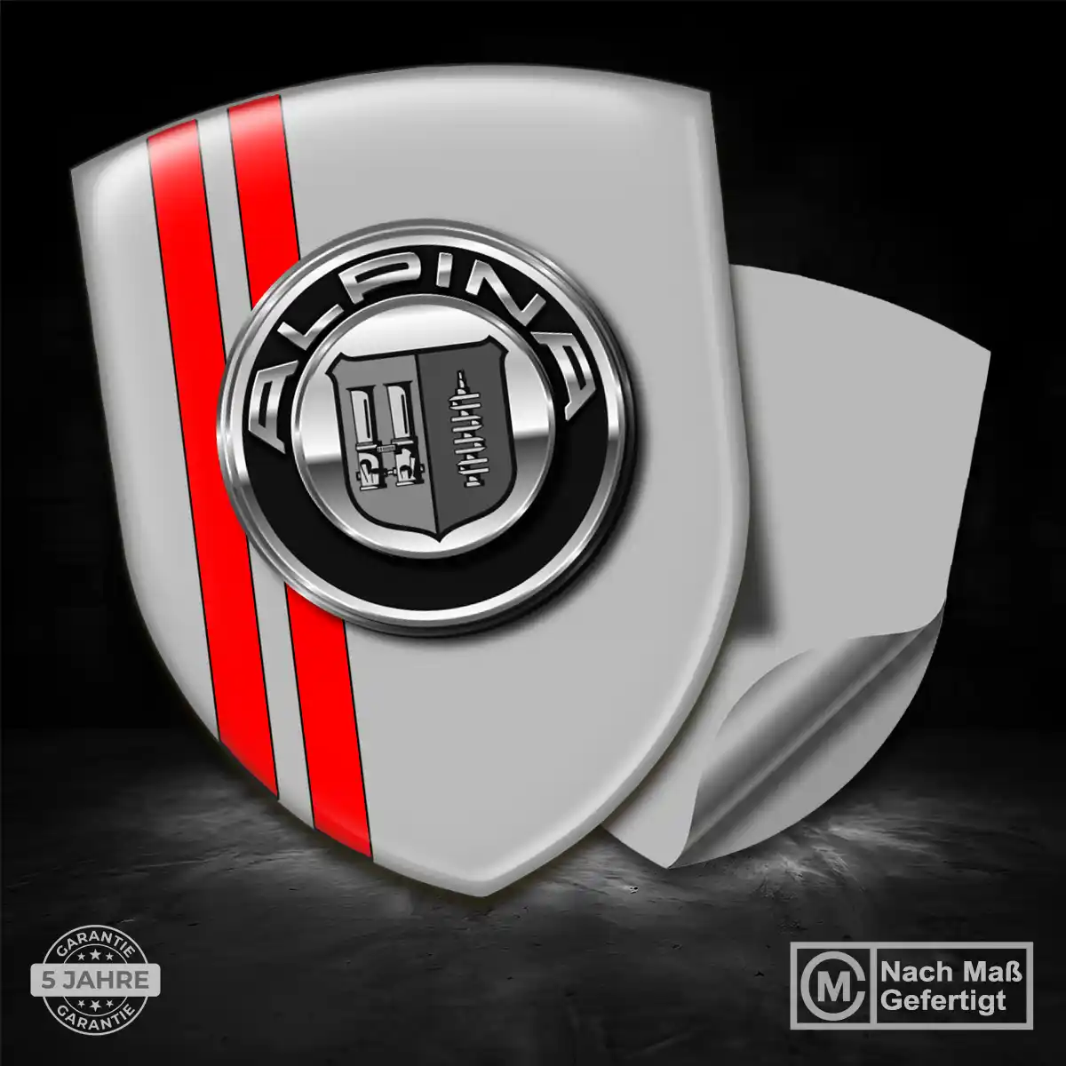 BMW Alpina Emblem Hohe Qualität
