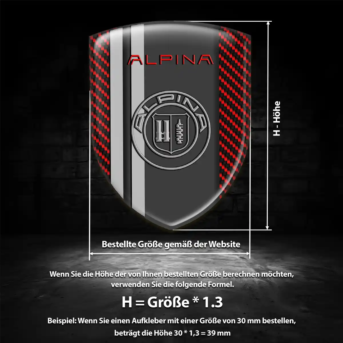 BMW Alpina Emblem Premium-Edition