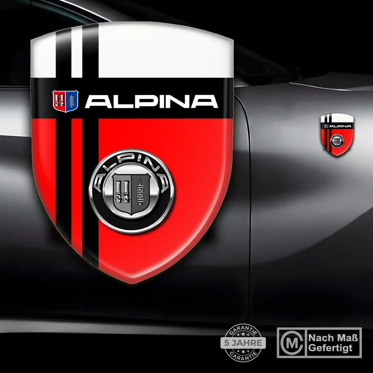 BMW Alpina Emblem Stilvolles Design