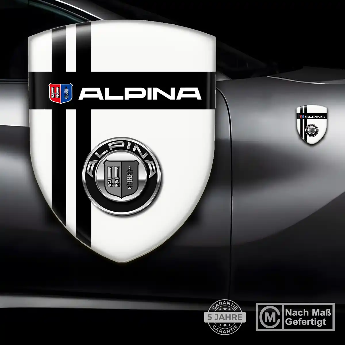 BMW Alpina Emblem Wappen Hohe Qualität