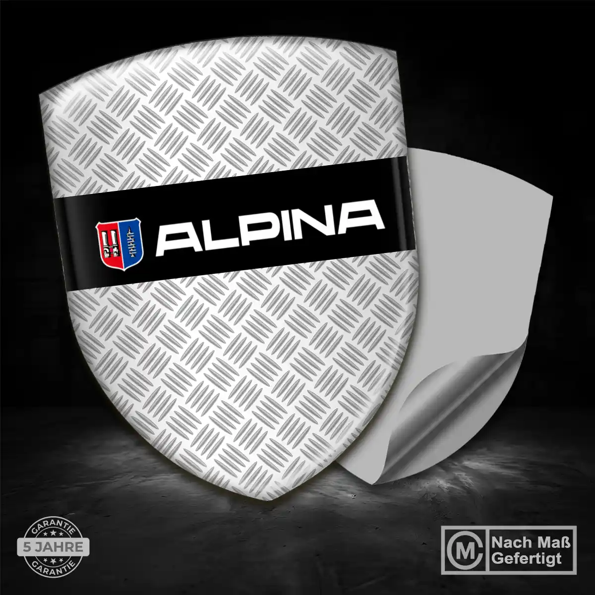 BMW Alpina Emblem Wappen Premium-Edition