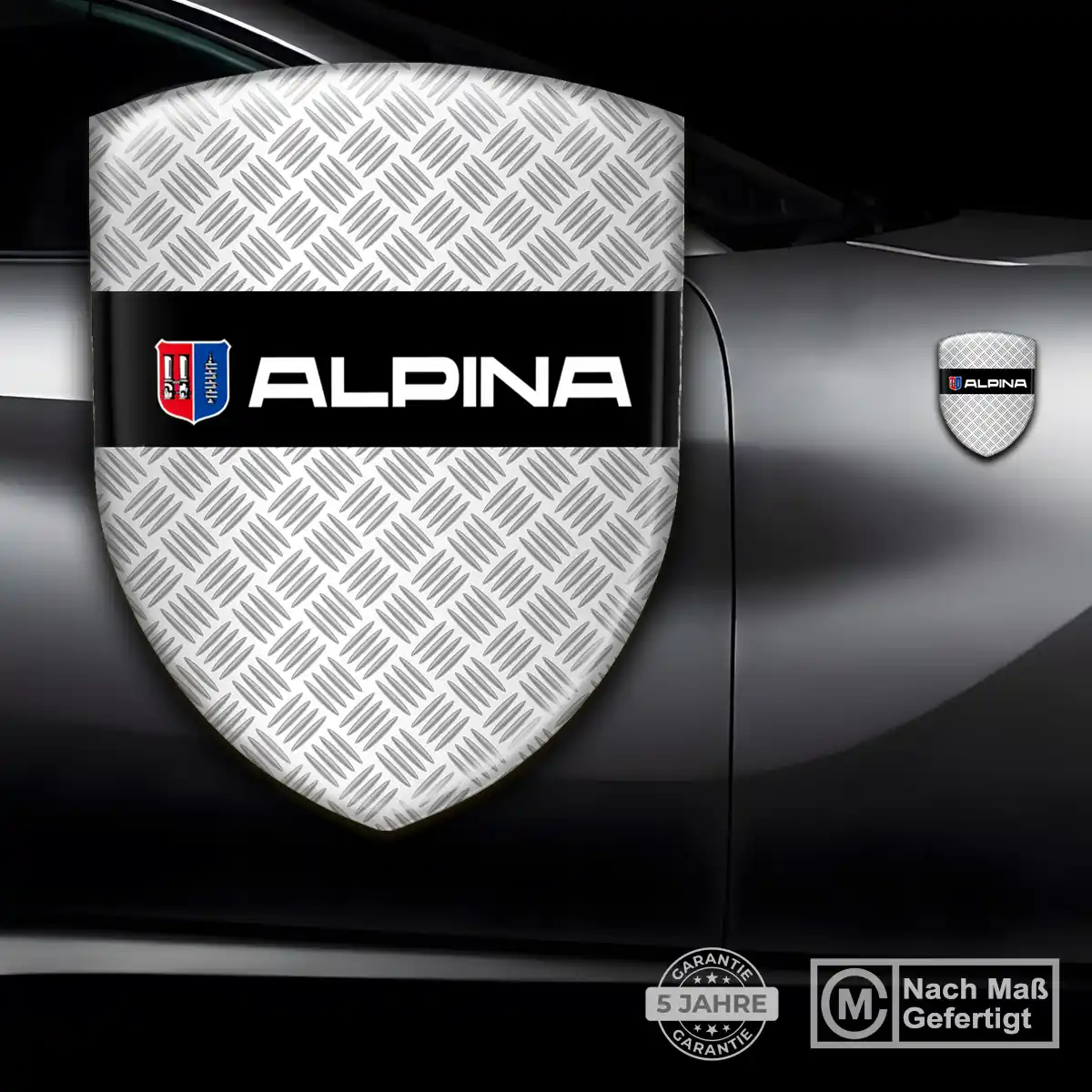BMW Alpina Emblem Wappen Premium-Edition