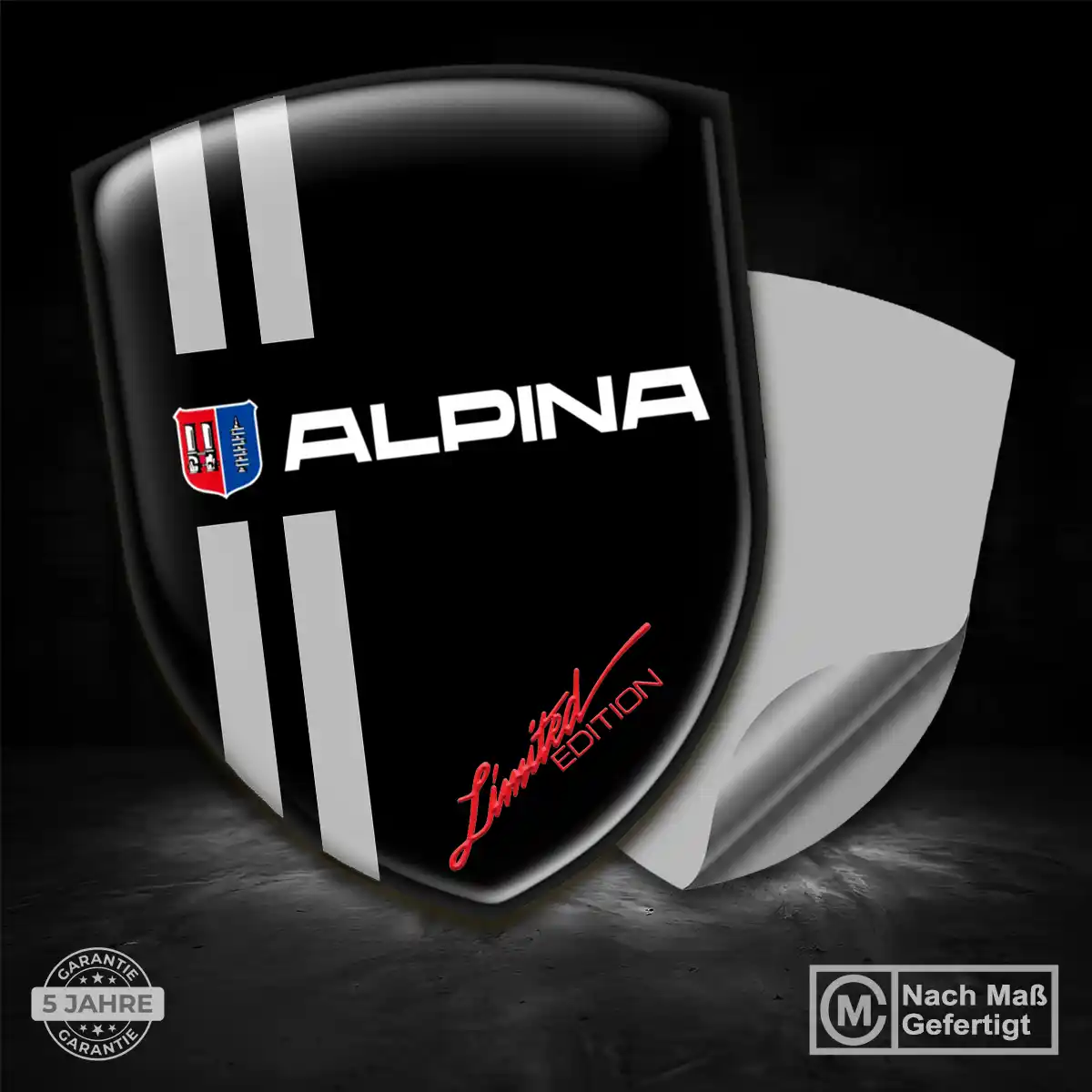 BMW Alpina Embleme Auto Stilvolles Design