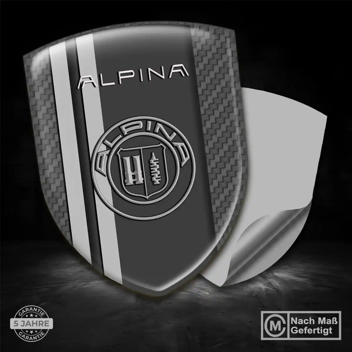 BMW Alpina Embleme Hohe Qualität