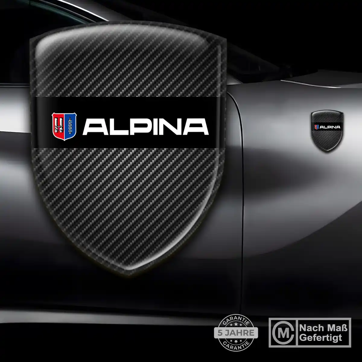 BMW Alpina Embleme Stilvolles Design