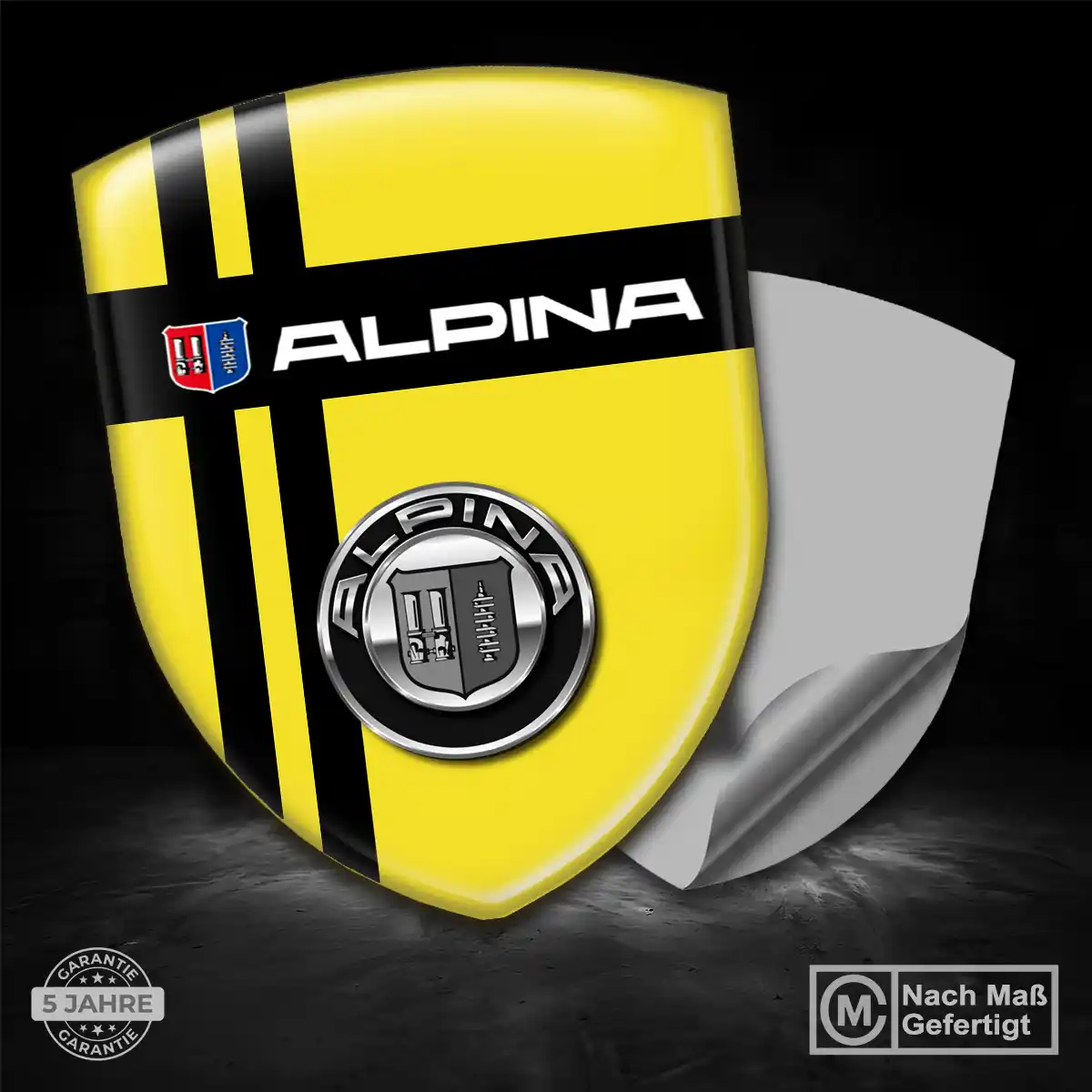 BMW Alpina Silikon Aufkleber Auto Hohe Qualität