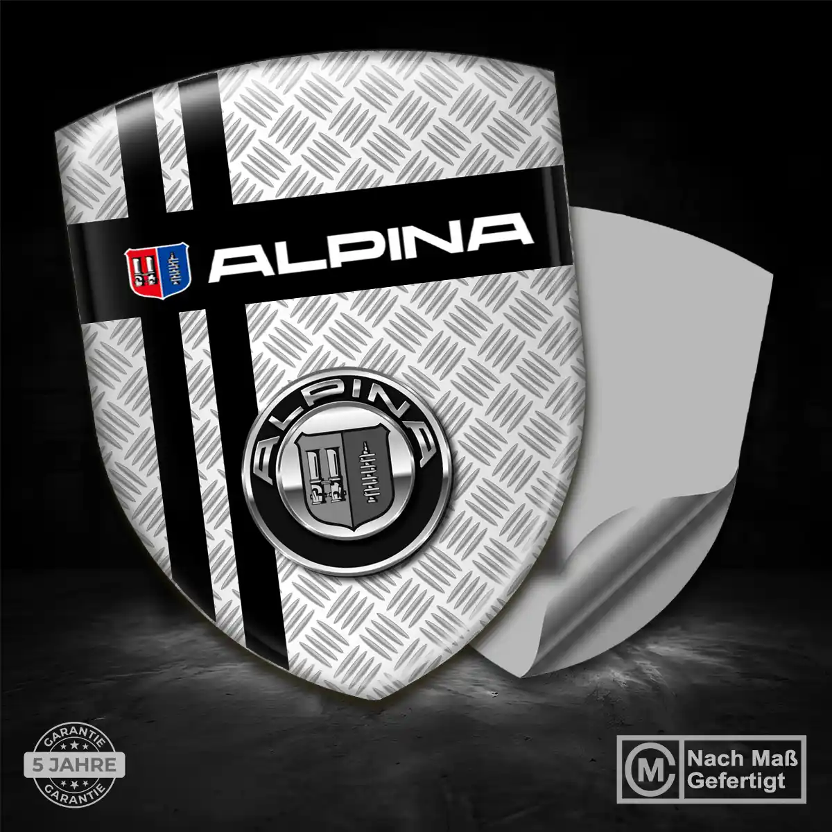BMW Alpina Silikon Aufkleber Stilvolles Design