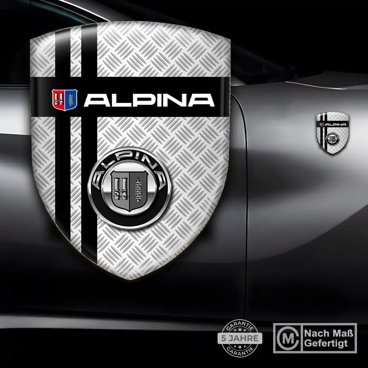 BMW Alpina Silikon Aufkleber Stilvolles Design