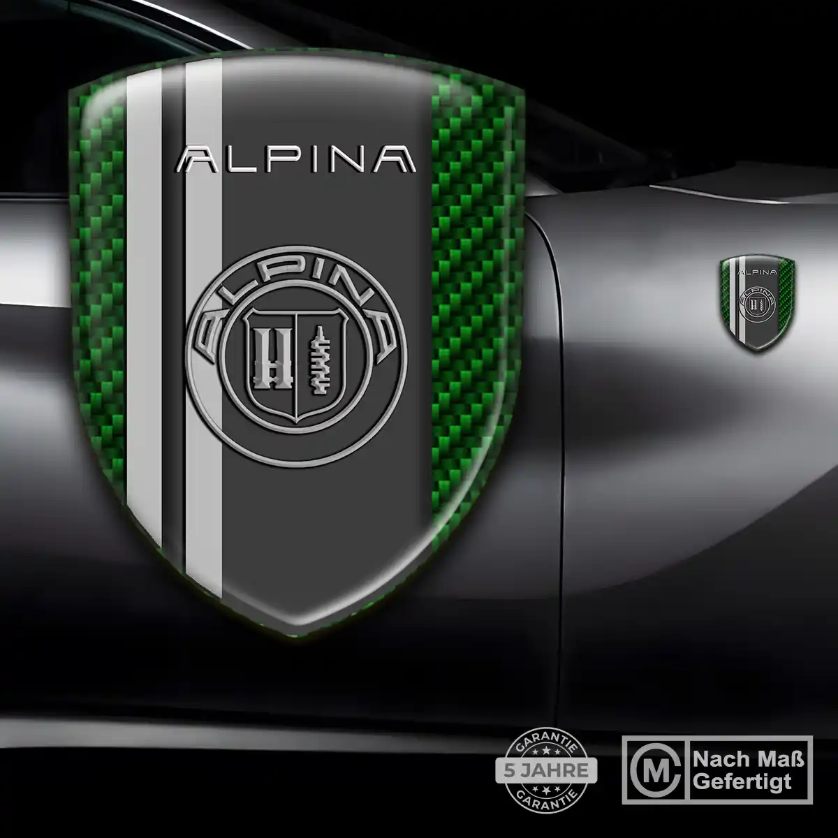 BMW Alpina Wappen Aufkleber Stilvolles Design