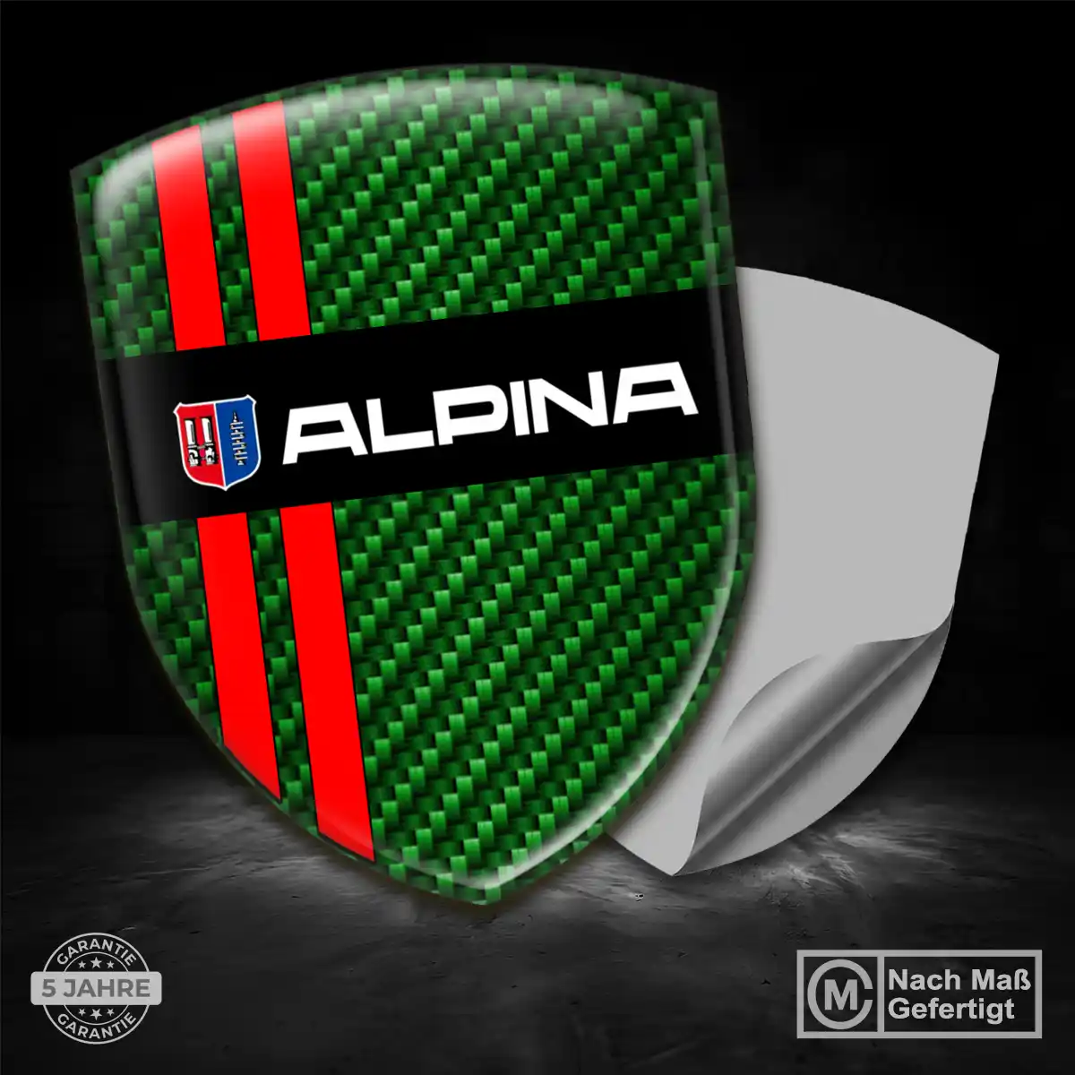 BMW Alpina Wappen Emblem Aufkleber Stilvolles Design