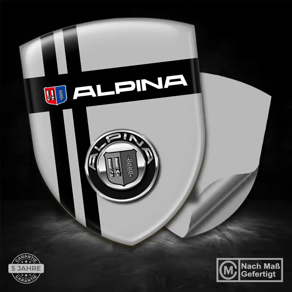 BMW Alpina Wappen Emblem Auto Hohe Qualität