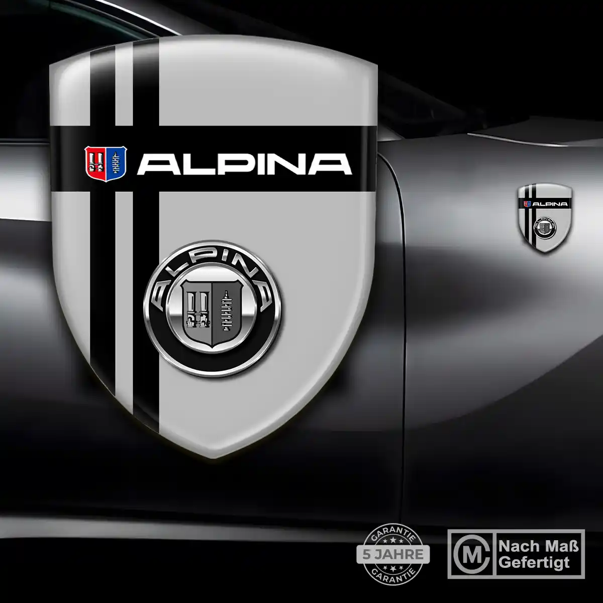 BMW Alpina Wappen Emblem Auto Hohe Qualität