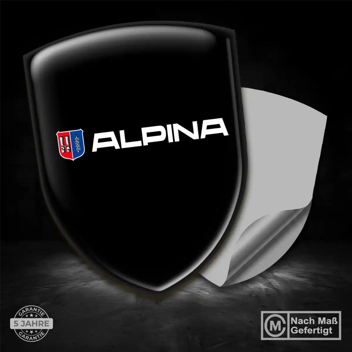 BMW Alpina Wappen Emblem Premium-Edition