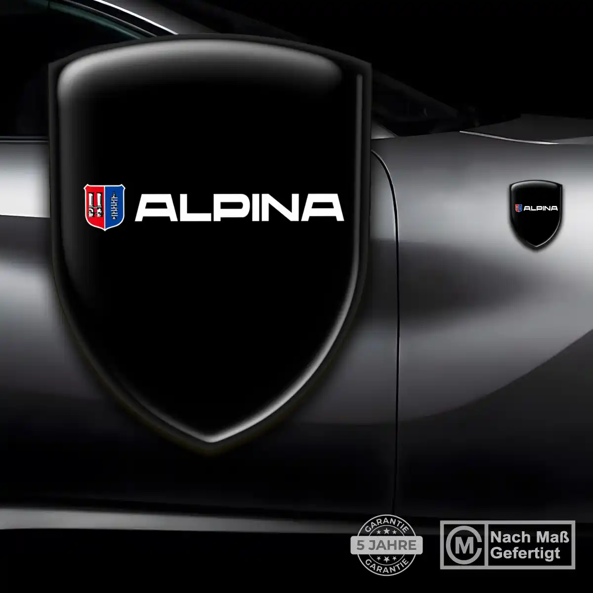 BMW Alpina Wappen Emblem Premium-Edition