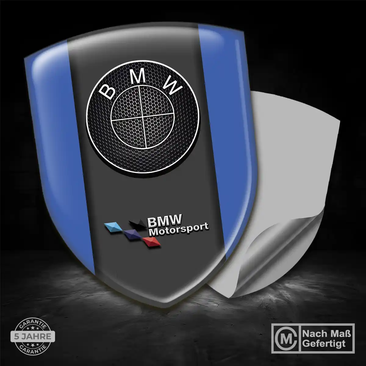 BMW Aufkleber 3D Gel Emblem Auto Limitierte Auflage