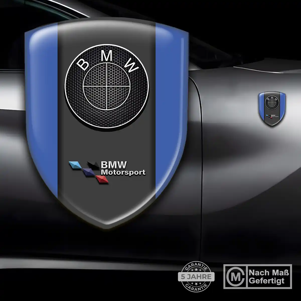 BMW Aufkleber 3D Gel Emblem Auto Limitierte Auflage
