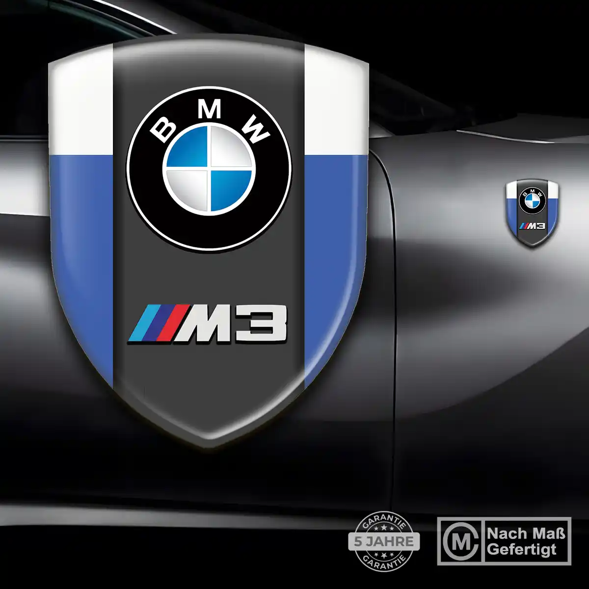 BMW Aufkleber 3D Gel Emblem Auto Luxus-Edition