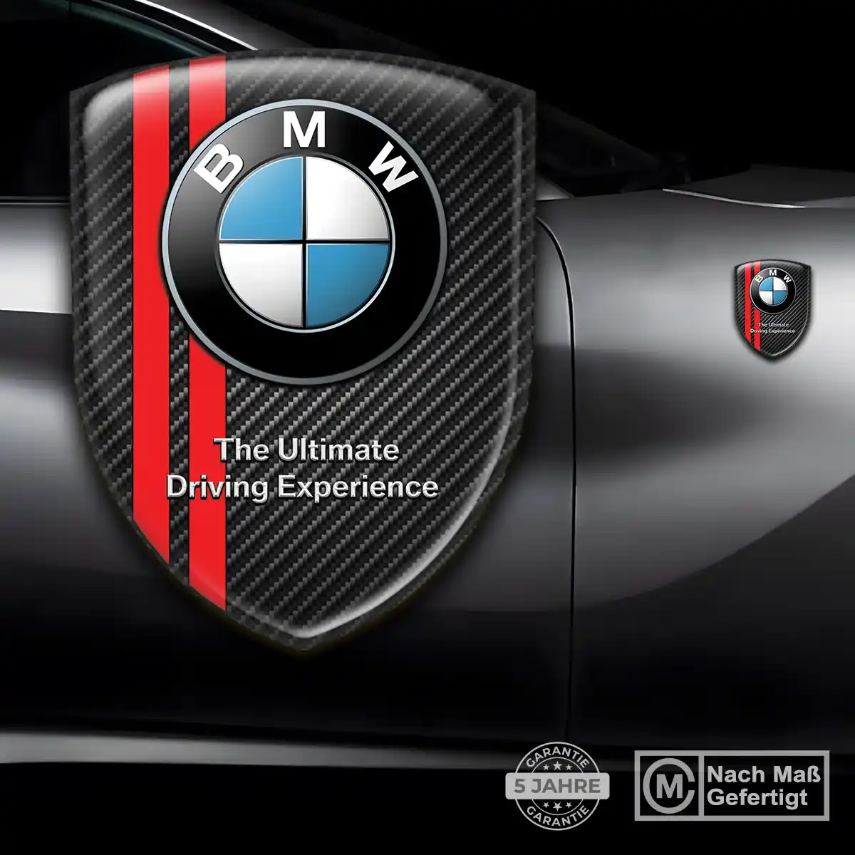 BMW Aufkleber 3D Gel Emblem Auto Premiumqualität