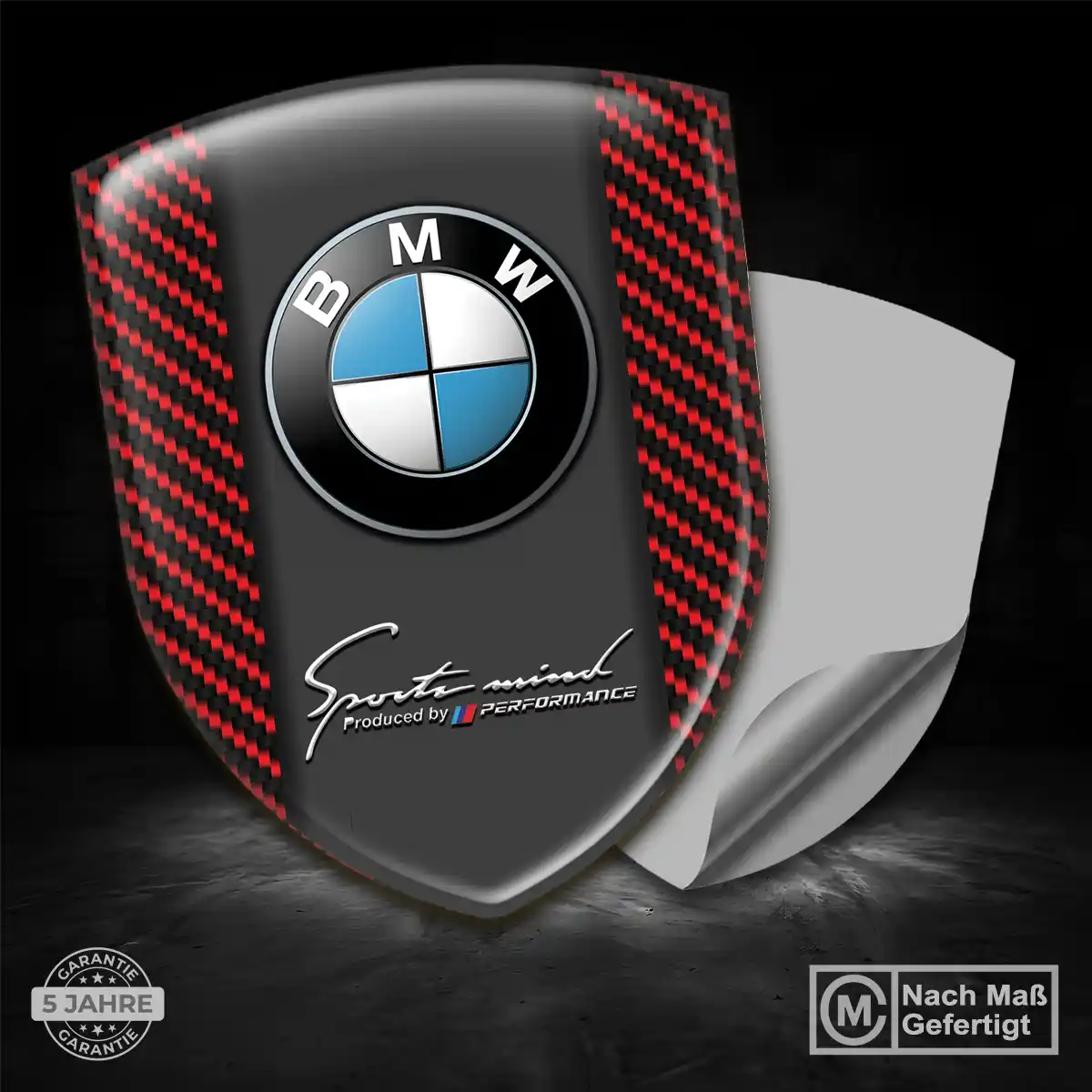 BMW Aufkleber 3D Gel Emblem Premium-Edition