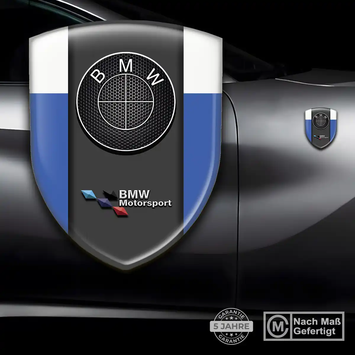 BMW Aufkleber 3D Gel Emblem Stilvolles Design