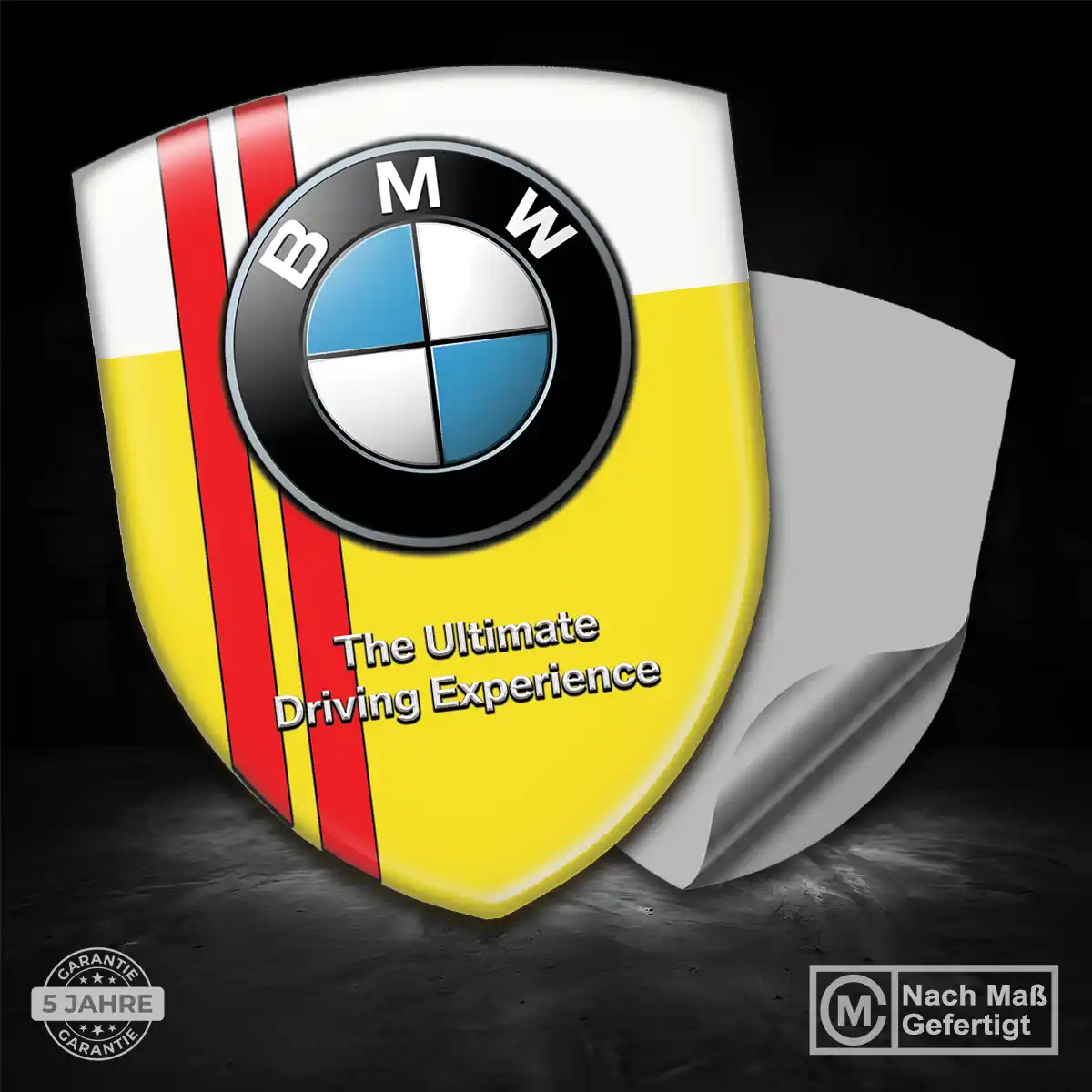 BMW Aufkleber 3D Gel Embleme Auto Hochwertiges Harz