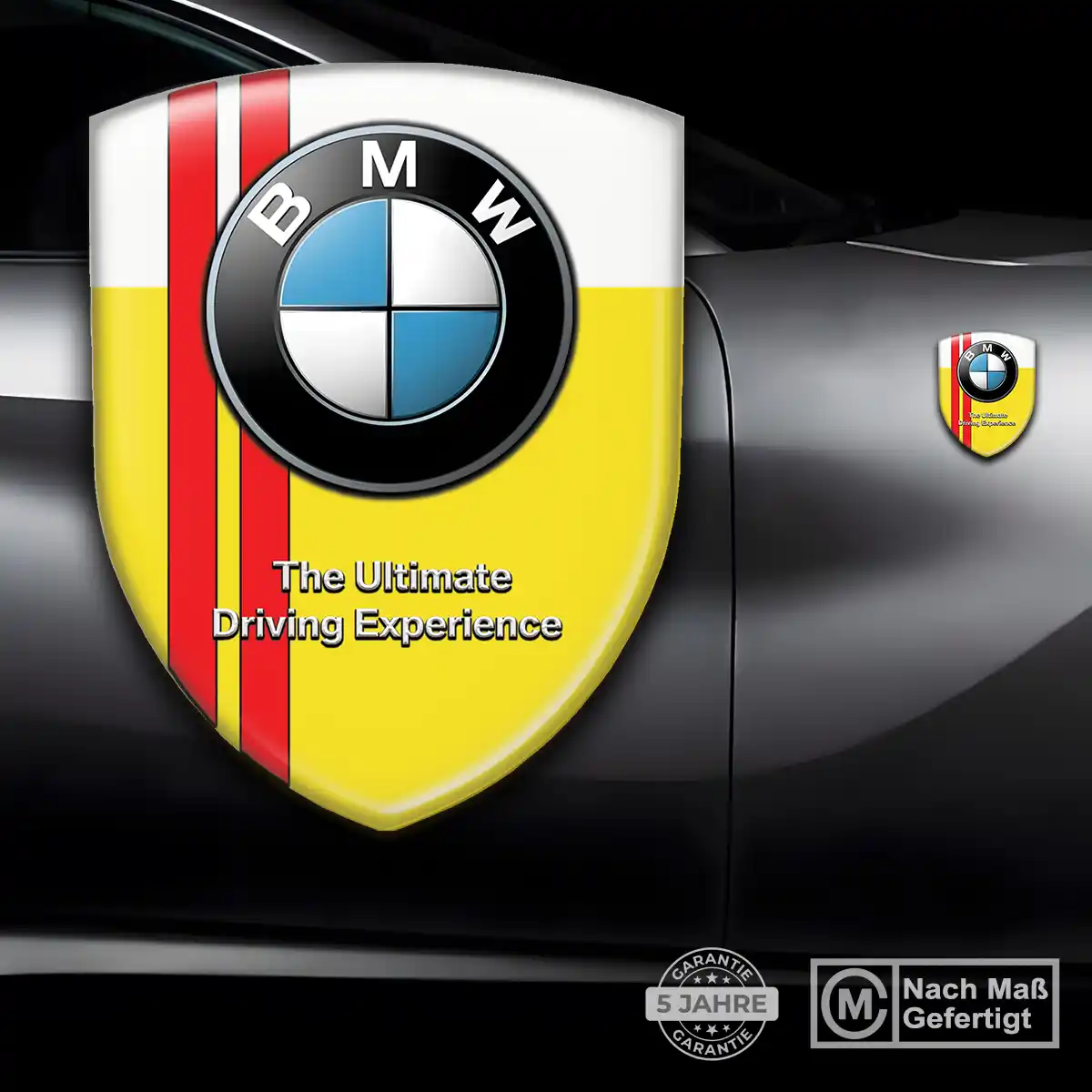 BMW Aufkleber 3D Gel Embleme Auto Hochwertiges Harz