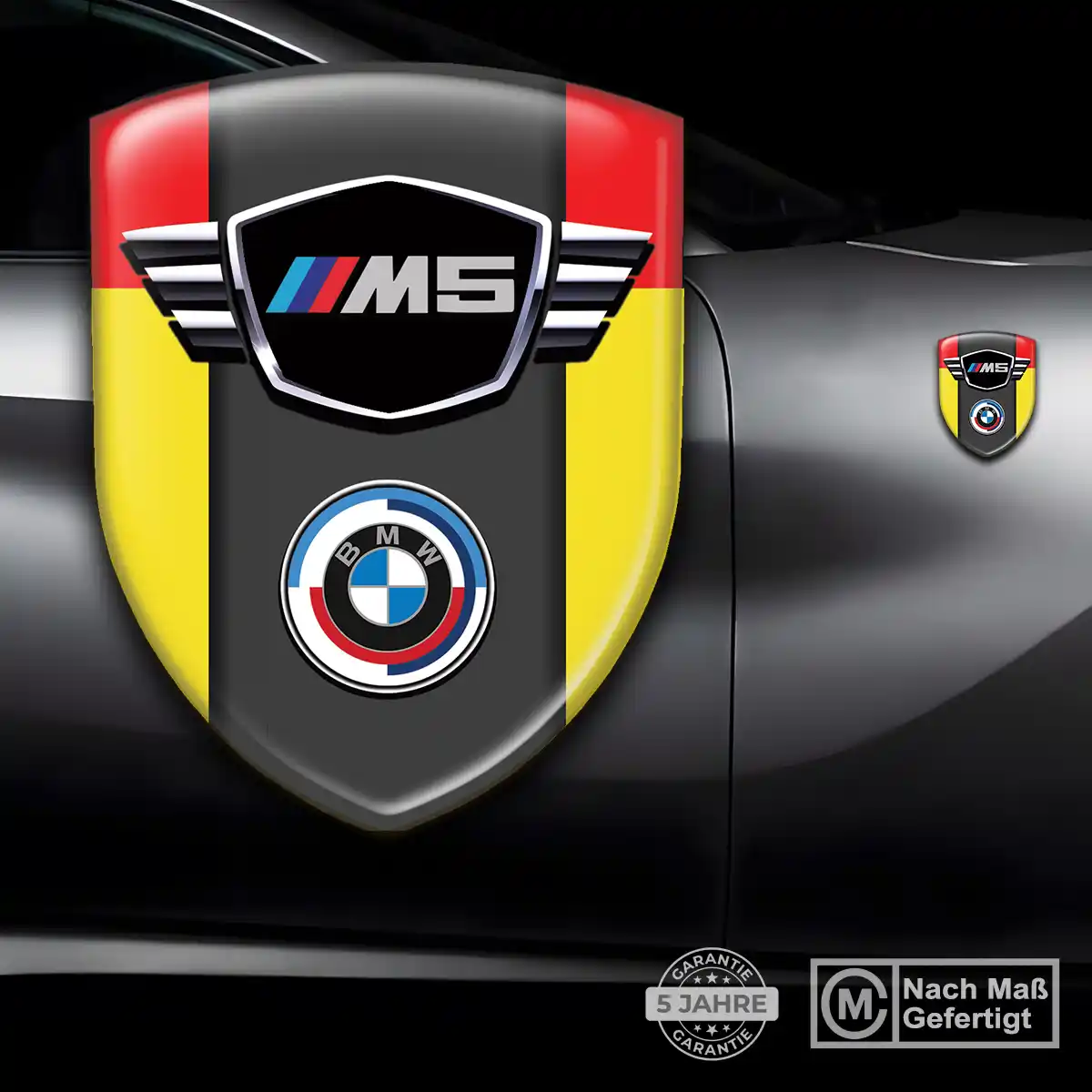 BMW Aufkleber 3D Gel Embleme Hochwertiges Harz