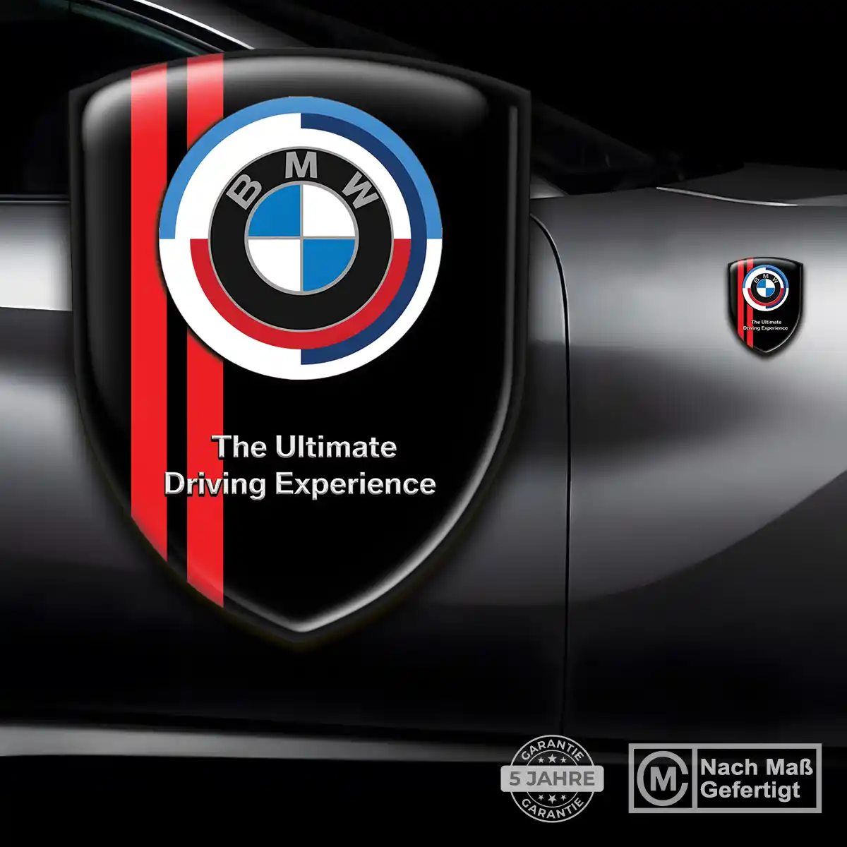 BMW Aufkleber 3D Gel Embleme Stilvolles Design