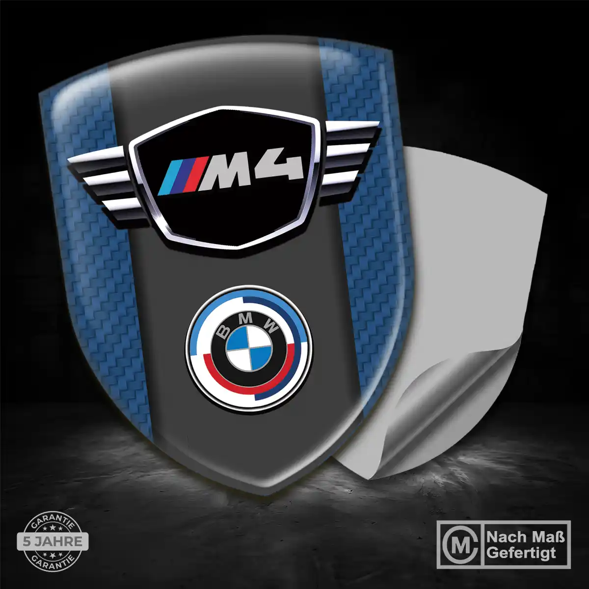 BMW Aufkleber 3D Gel Silikon Auto Luxus-Edition