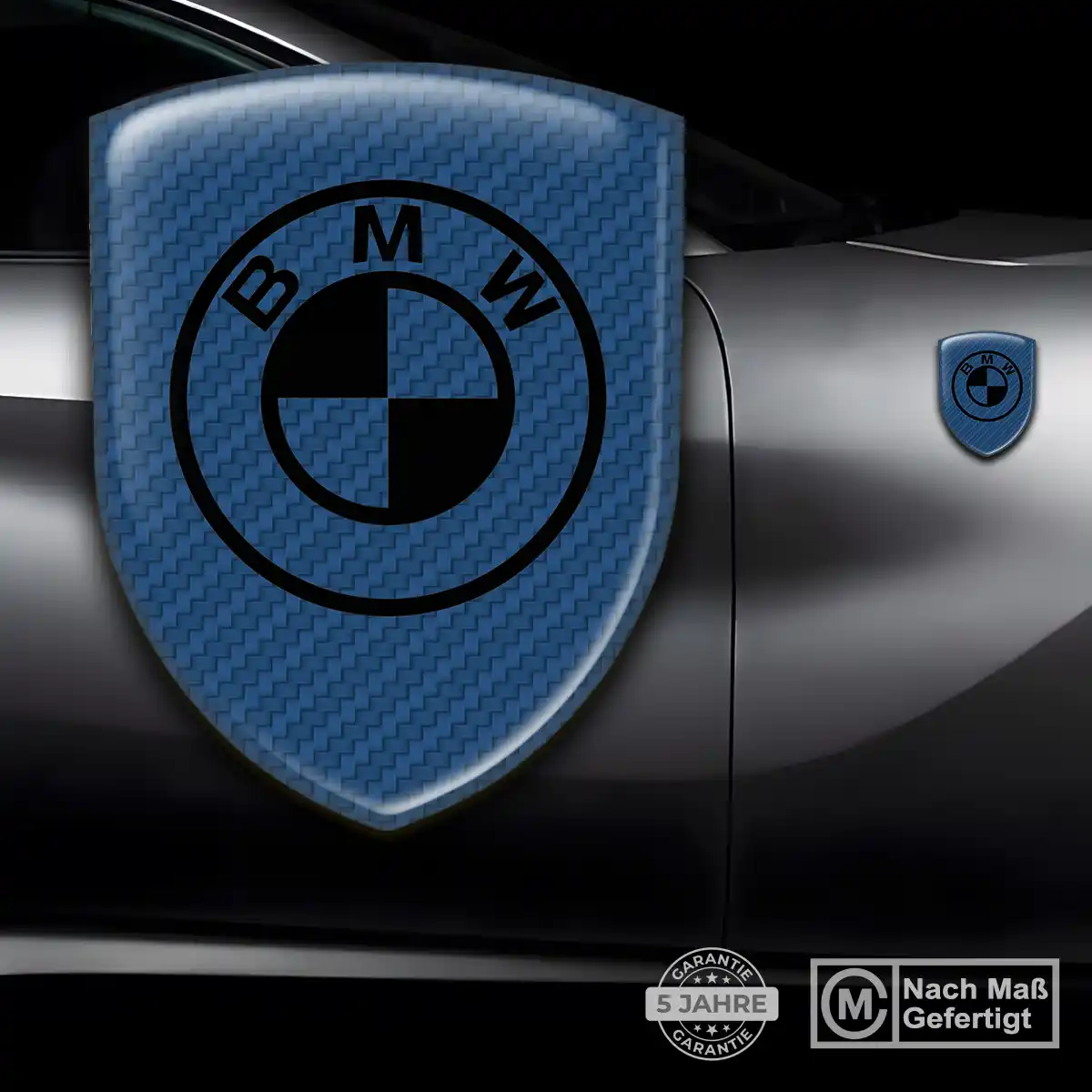 BMW Aufkleber 3D Gel Silikon Auto Premiumqualität