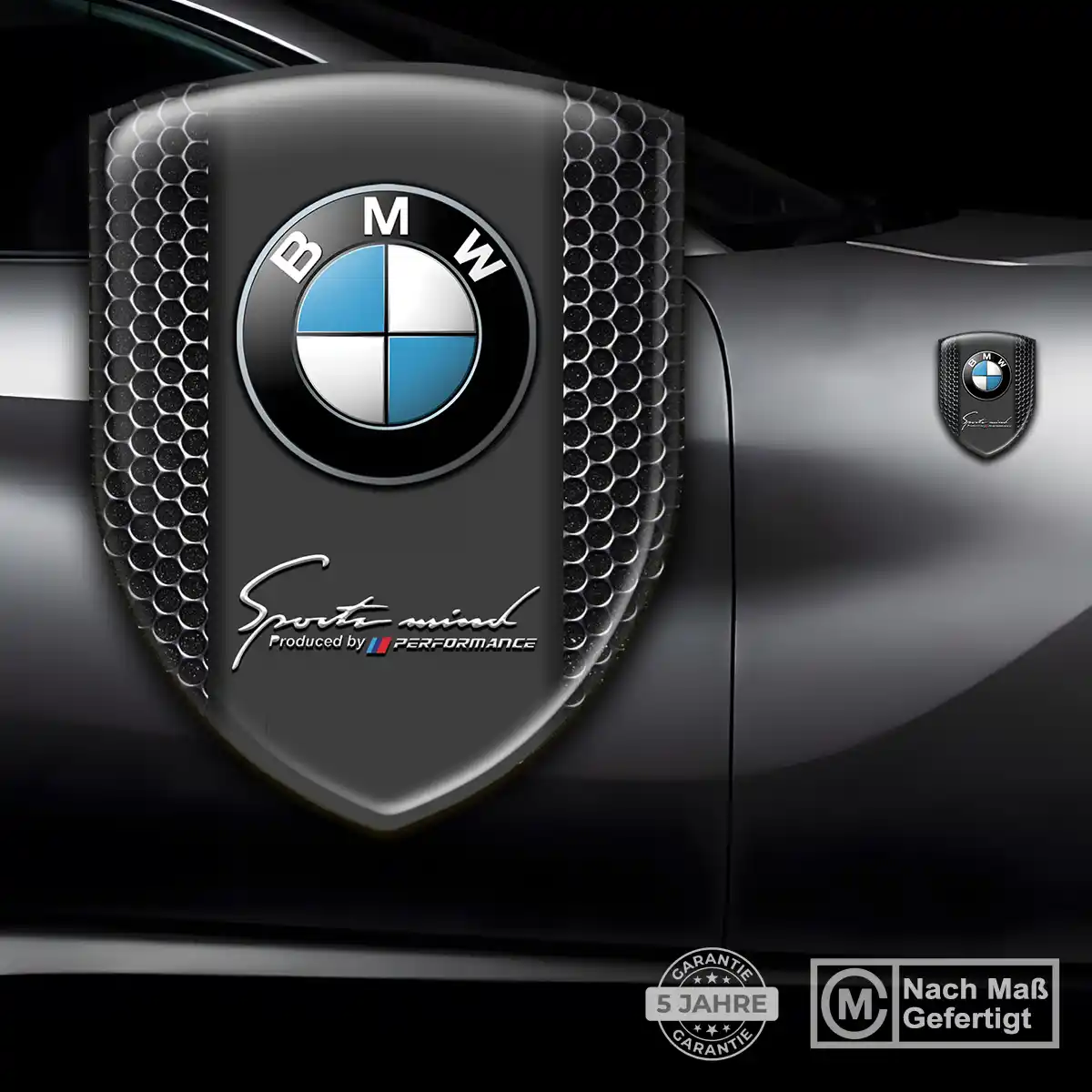 BMW Aufkleber 3D Gel Silikon Hohe Qualität