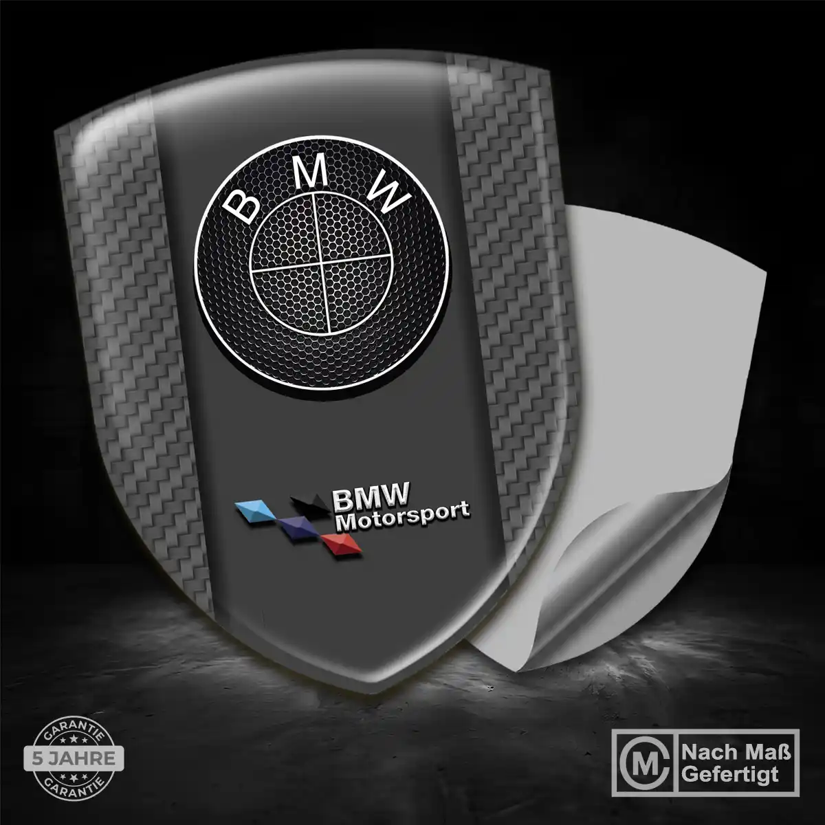 BMW Aufkleber 3D Gel Silikon Interieurdesign