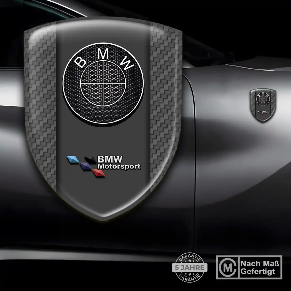 BMW Aufkleber 3D Gel Silikon Interieurdesign