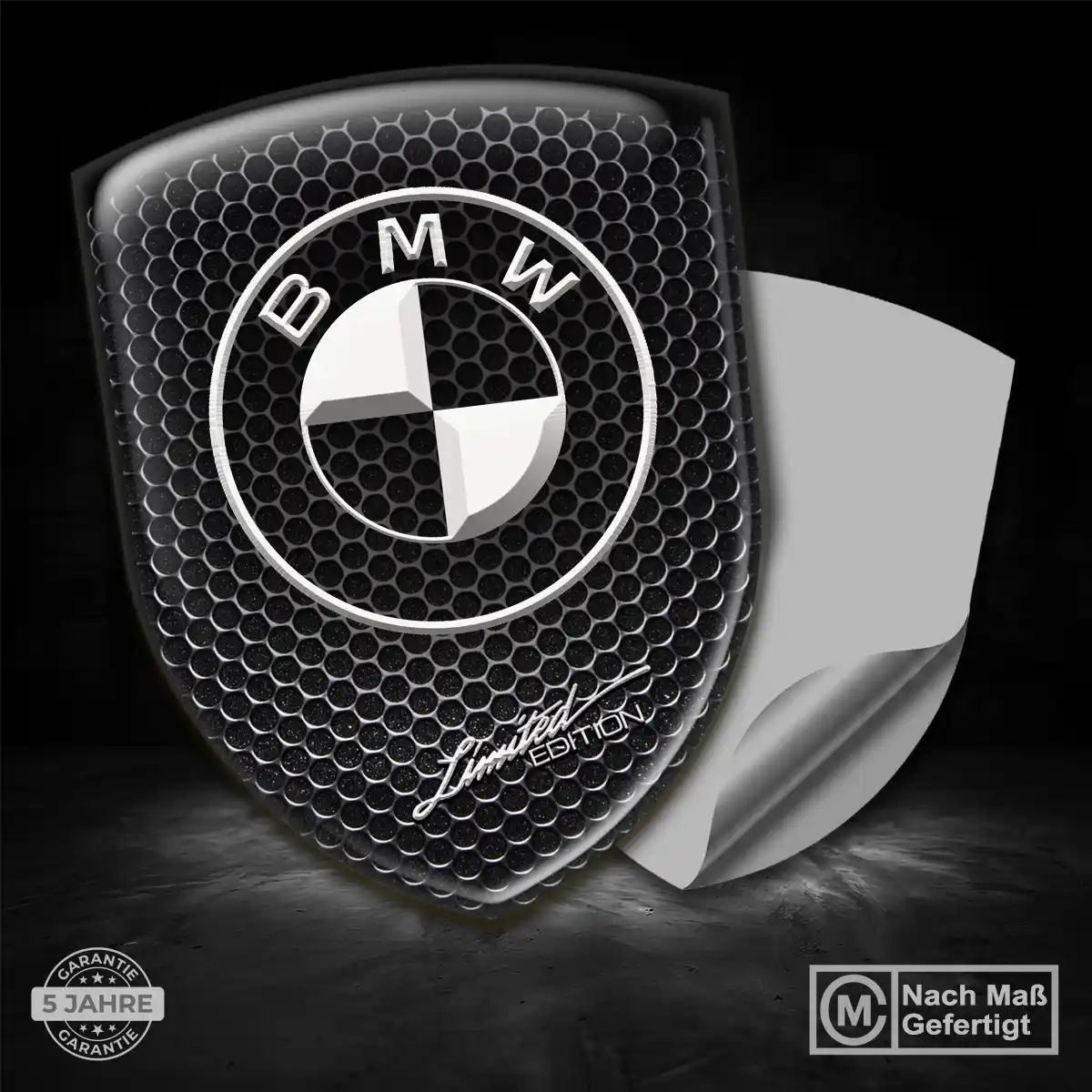 BMW Aufkleber 3D Gel Silikon Limitierte Auflage