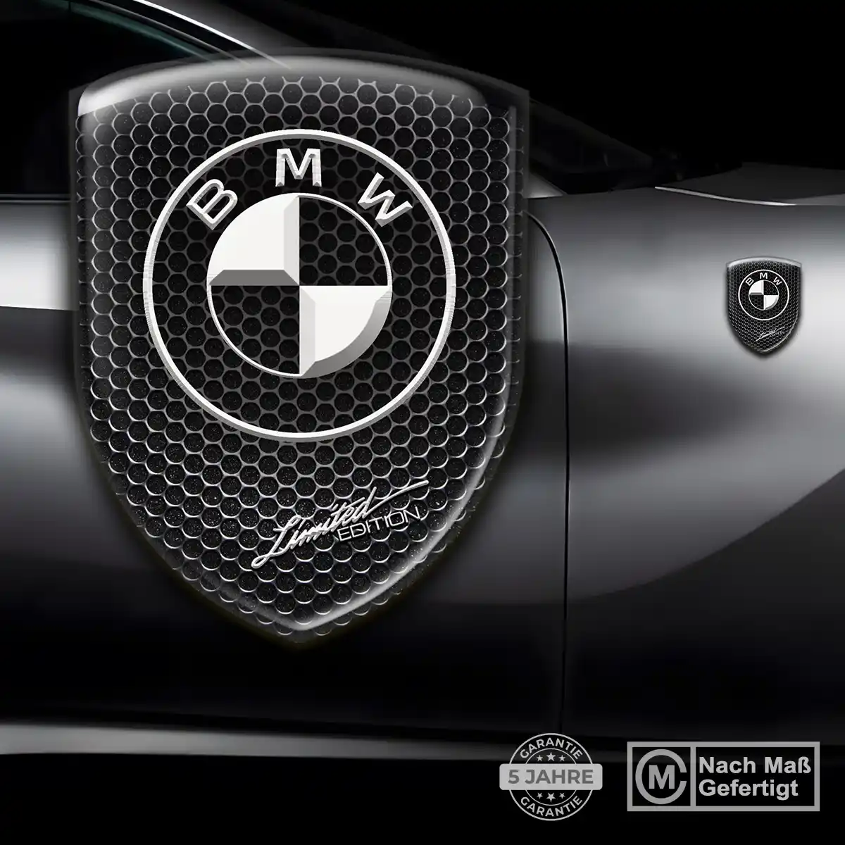 BMW Aufkleber 3D Gel Silikon Limitierte Auflage