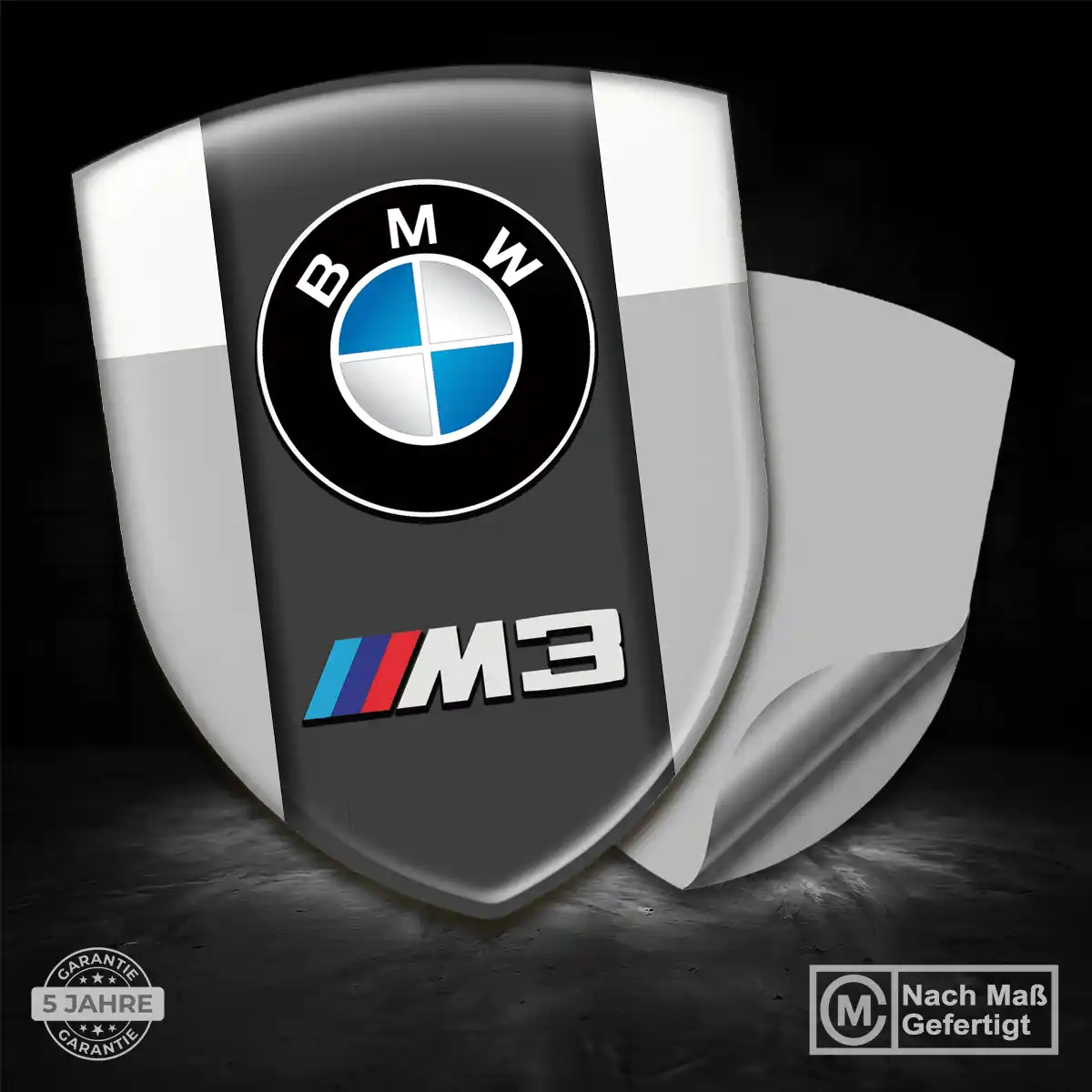 BMW Aufkleber 3D Gel Silikon Luxus-Edition
