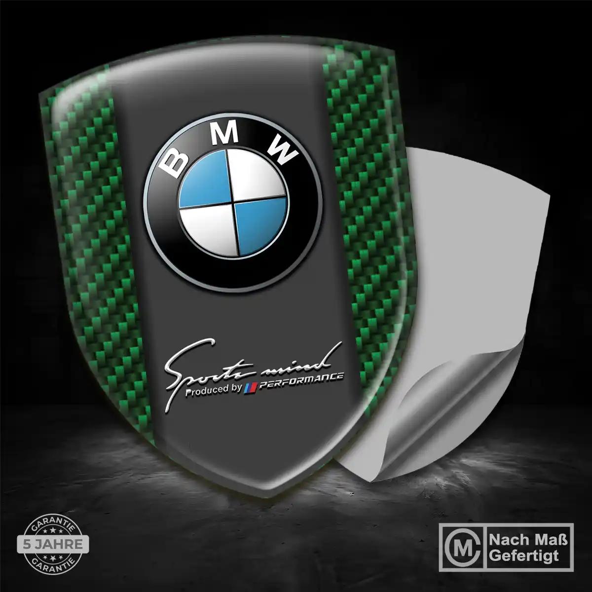 BMW Aufkleber 3D Gel Silikon Premiumqualität