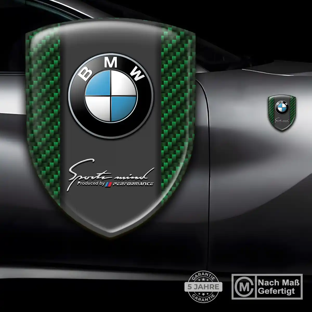 BMW Aufkleber 3D Gel Silikon Premiumqualität
