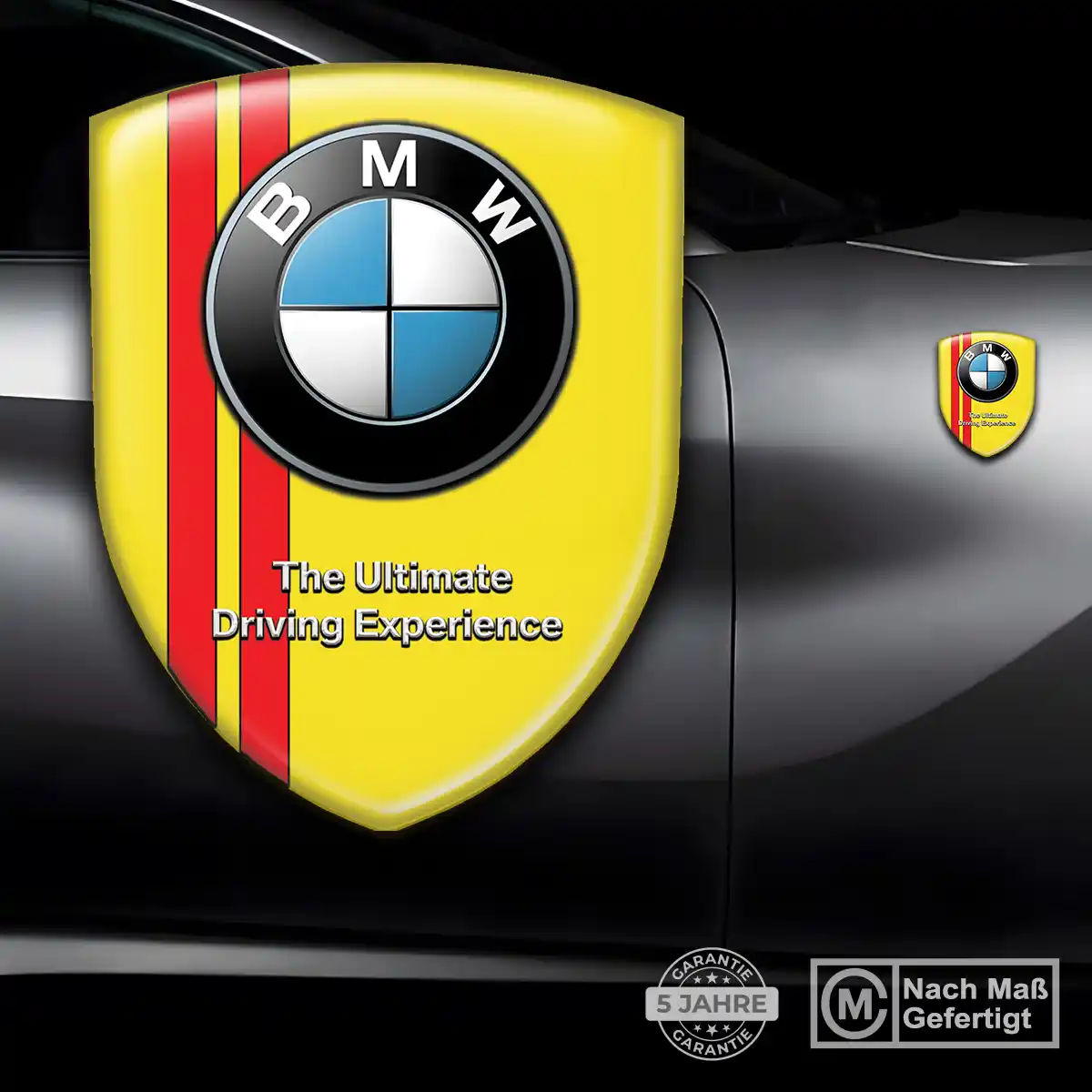 BMW Aufkleber 3D Gel Silikon Stilvolles Design