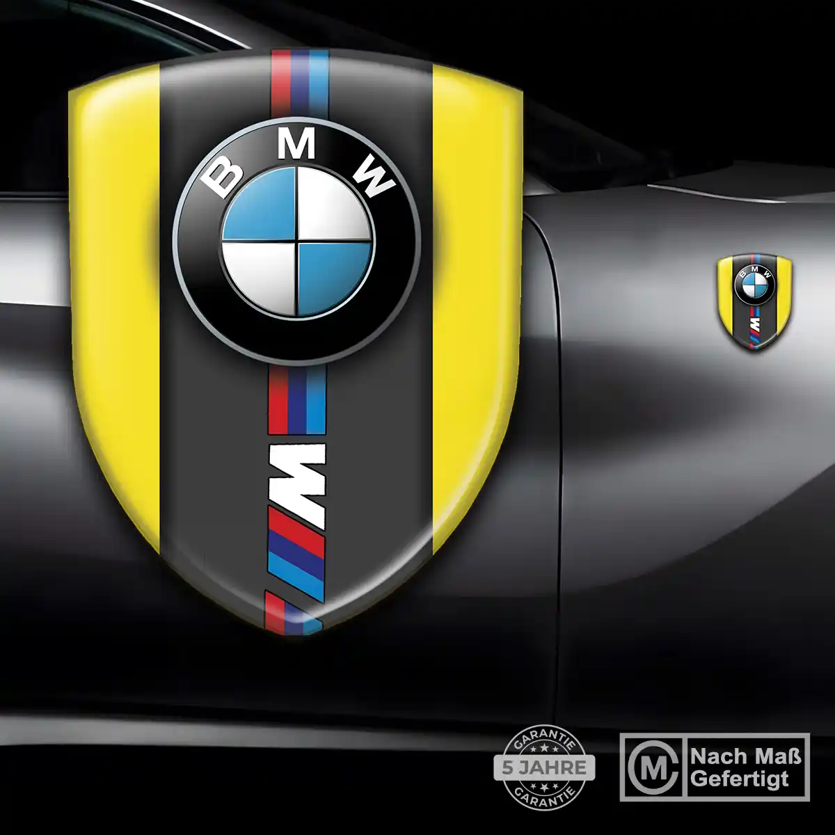 BMW Aufkleber 3D Gel Wappen Auto Luxus-Edition