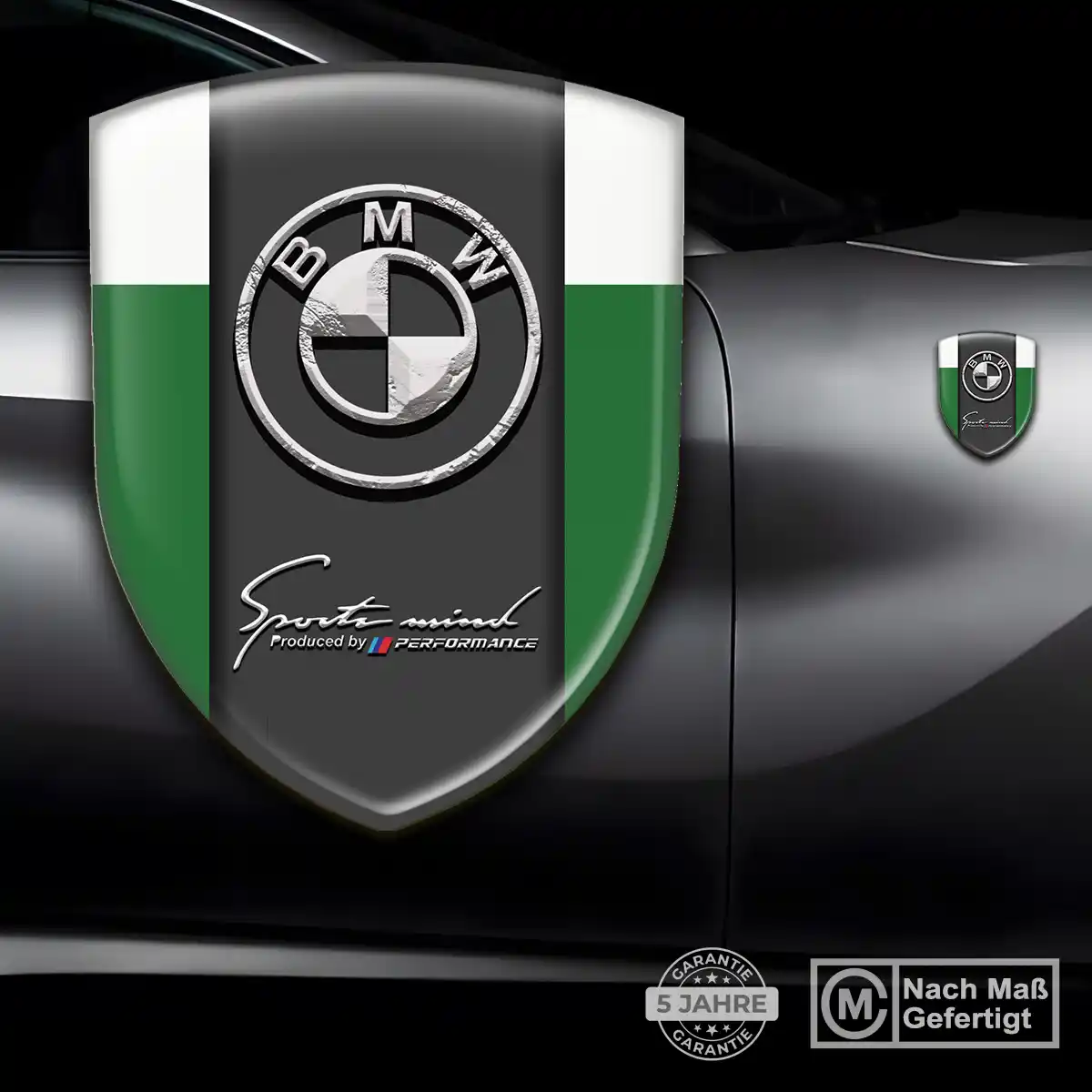 BMW Aufkleber 3D Gel Wappen Auto Premium-Edition