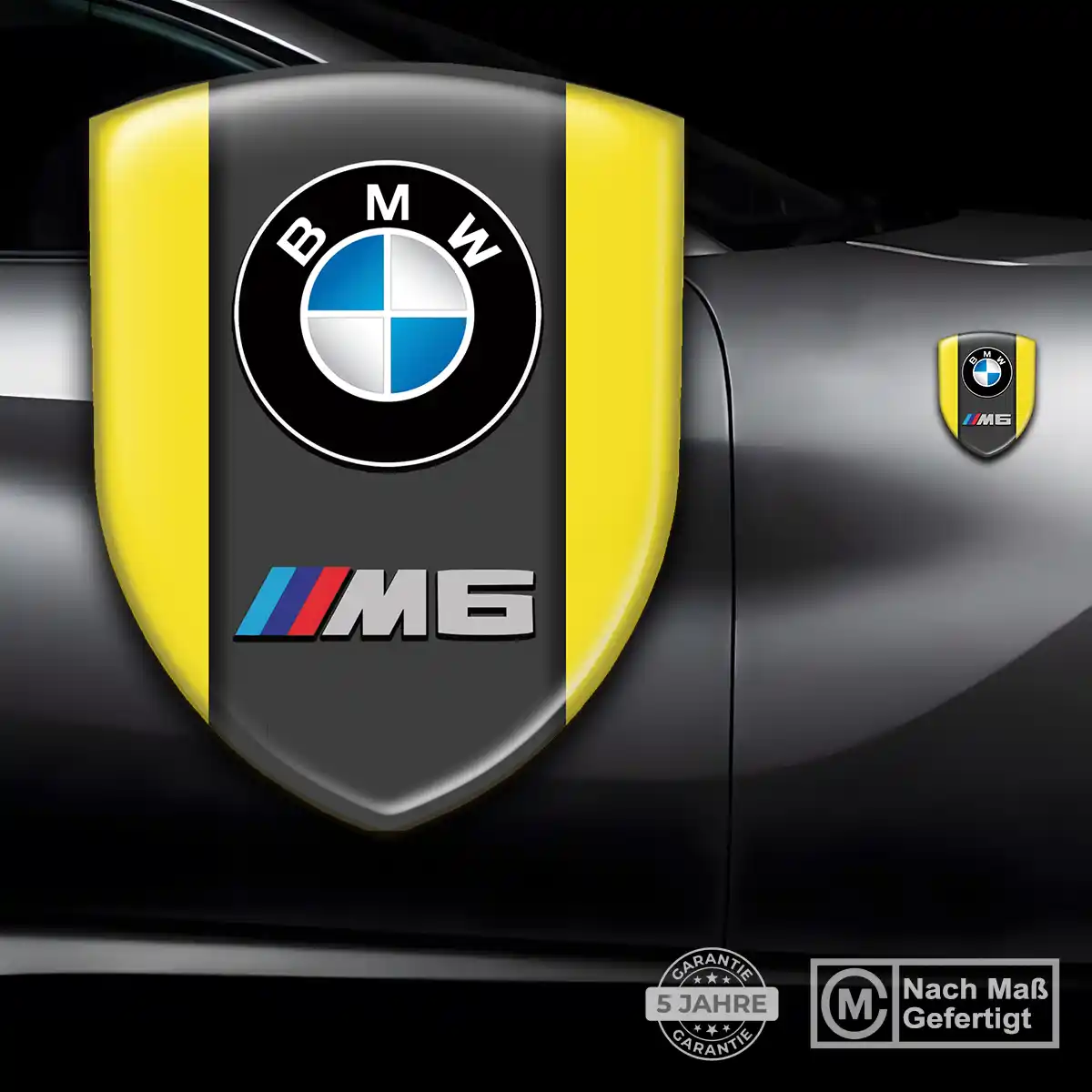 BMW Aufkleber 3D Gel Wappen Auto Premiumqualität