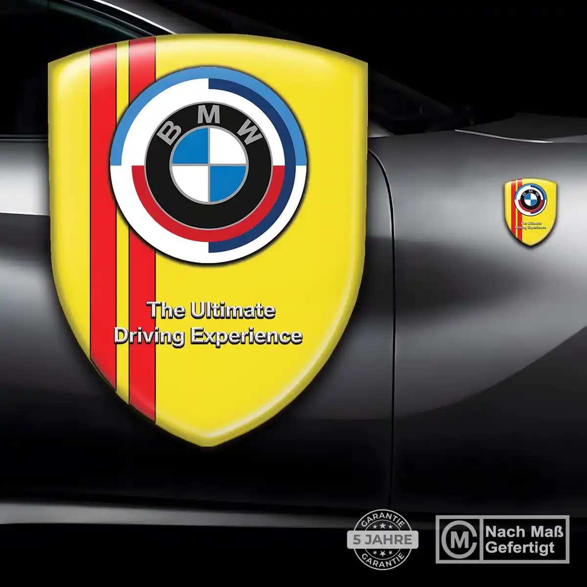 BMW Aufkleber 3D Gel Wappen Limitierte Auflage