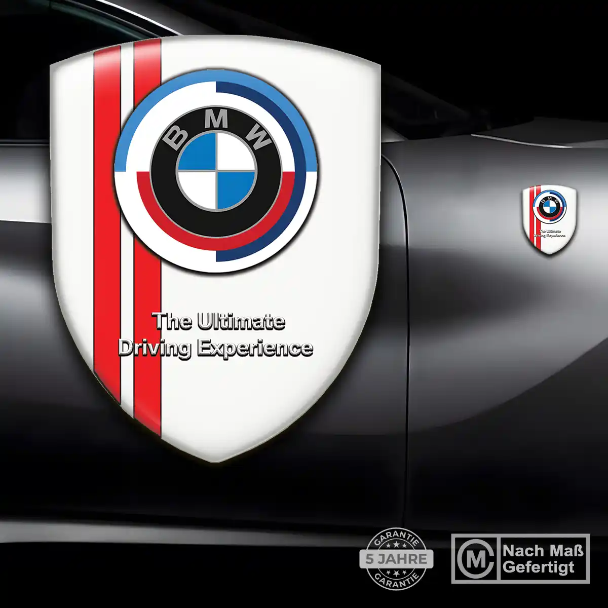 BMW Aufkleber Auto Hochwertiges Harz