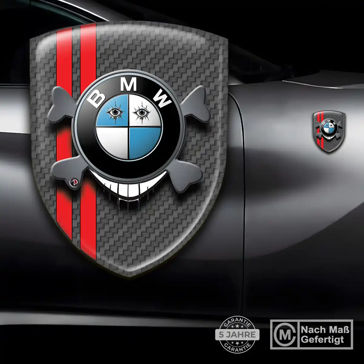 BMW Aufkleber Emblem Auto Hochwertiges Harz