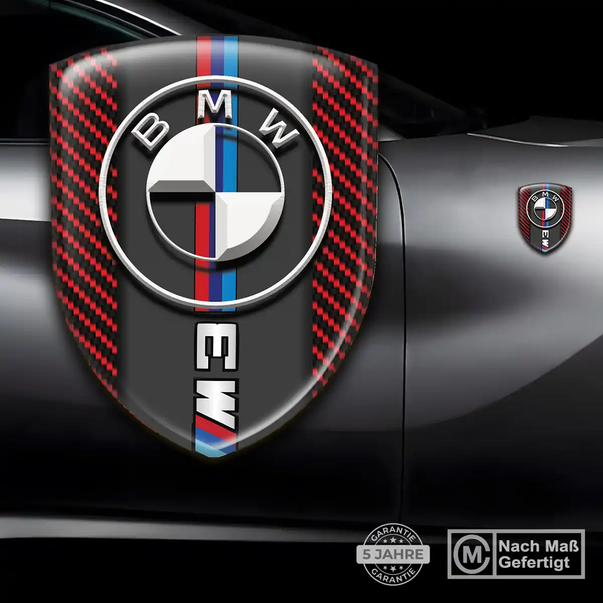 BMW Aufkleber Emblem Hochwertiges Harz