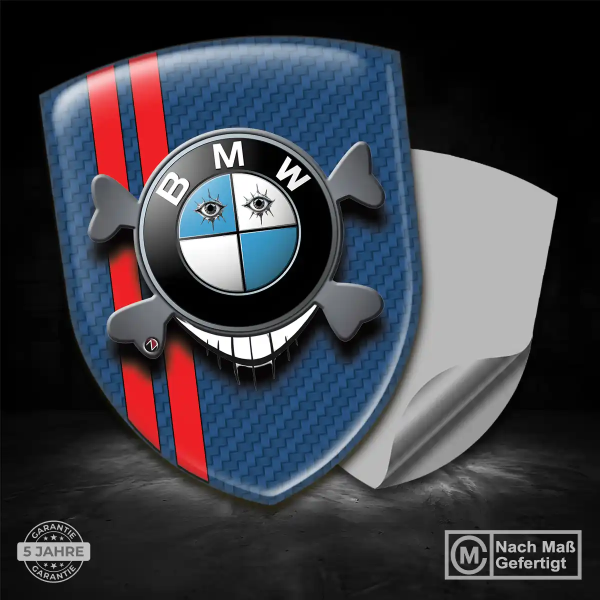 BMW Aufkleber Emblem Stilvolles Design